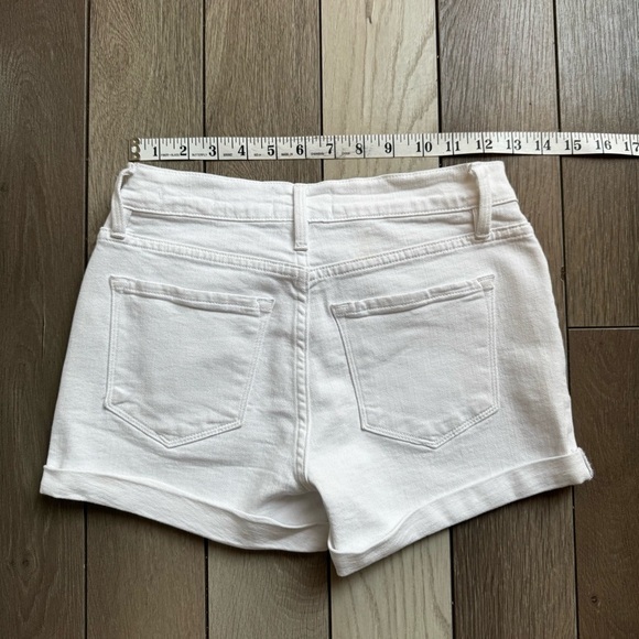 Frame Denim Le Cut Off Cuffed Shorts In Blanc NWT | Size: 23 | - Picture 7 of 11
